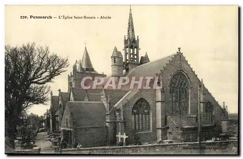 Cartes postales Penmarch L Eglise Saint Nonain Abside