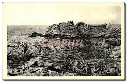 Cartes postales Penmarch St Guenole Les rochers du trou de l enfer