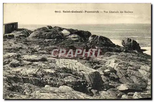 Cartes postales Saint Guenole Penmarch Vue Generale des Rochers