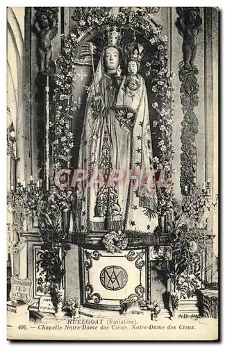 Cartes postales Huelgoat Chapelle Notre Dame des Cieux Note Dame des Cieux