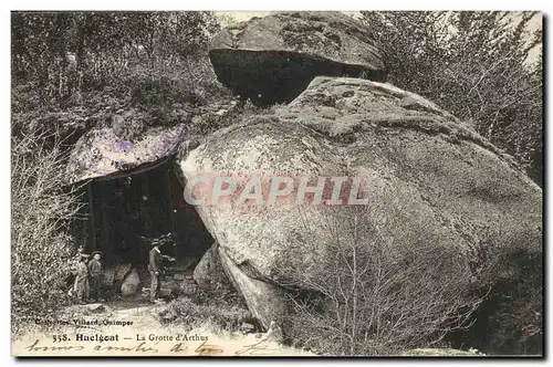 Cartes postales Huelgoat La Grotte d Arthus