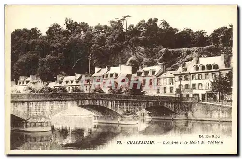 Cartes postales Chateaulin L Aulne et Mont du Chateau