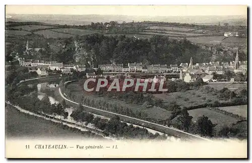 Cartes postales Chateaulin Vue generale