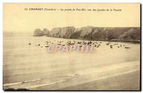 Cartes postales Camaret La Ponte de Pen Hir Vue des Landes de la Tavelle