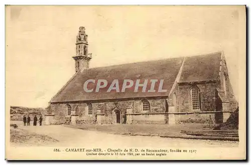 Cartes postales Camaret sur Mer Chapelle de ND de Rocamadonr