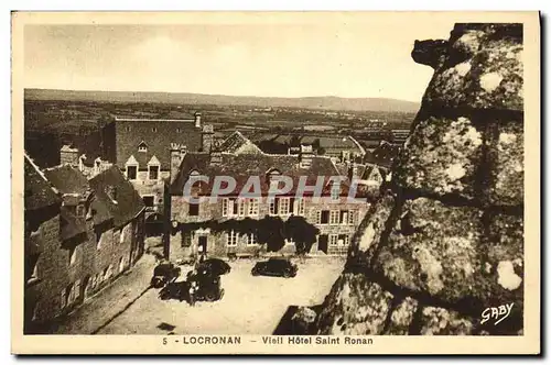 Cartes postales Locronan Vieil Hotel Saint Ronan