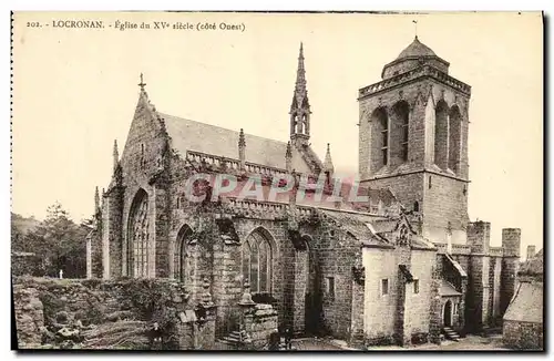 Cartes postales Locronan L Eglise