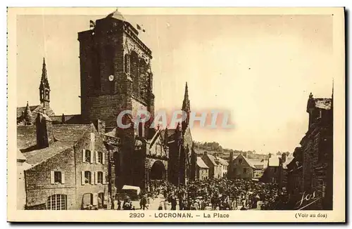 Cartes postales Locronan La Place