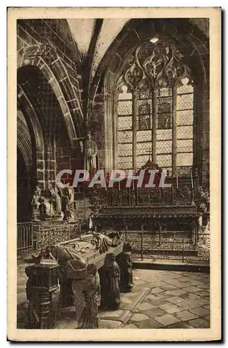 Cartes postales Locronan Interieur de L Eglise Autel du Rosaire