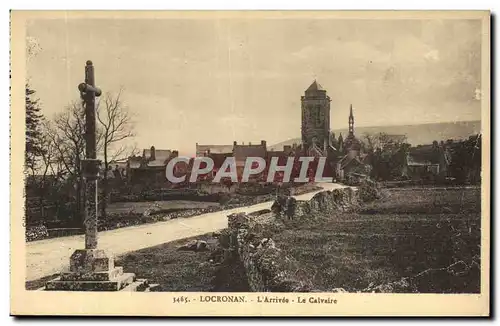 Cartes postales Locronan L Arrivee Le Calvaire