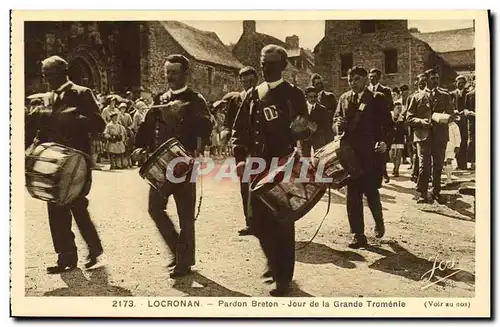 Cartes postales Locronan Pardon de la Tromenie Breton Jour de grande tromenie Folklore Costume