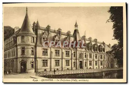 Cartes postales Quimper La Prefecture