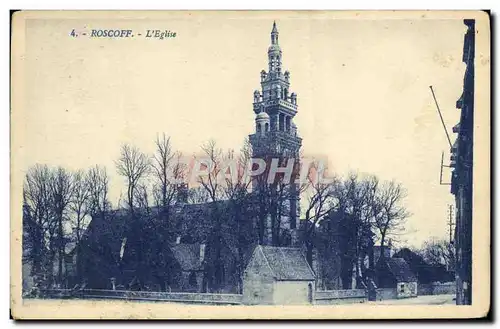 Cartes postales Roscoff L Eglise