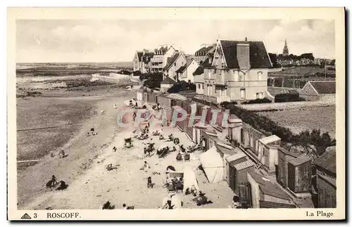 Cartes postales Roscoff La Plage