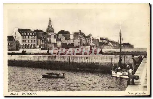 Cartes postales Roscoff Vue generale