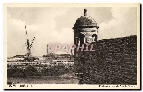 Cartes postales Roscoff Embarcadere de Marie Stuart