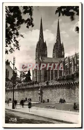 Cartes postales Quimper la Cathedrale