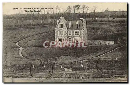 Cartes postales De Morlaix a Saint Pol de Leon Villa Le Garzic