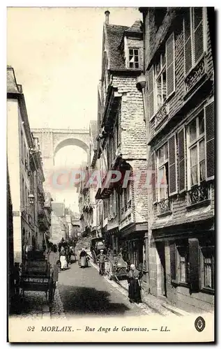 Cartes postales Morlaix Rue Ange de Guernisac