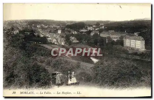 Cartes postales Morlaix La Vallee Les Hospices Enfants