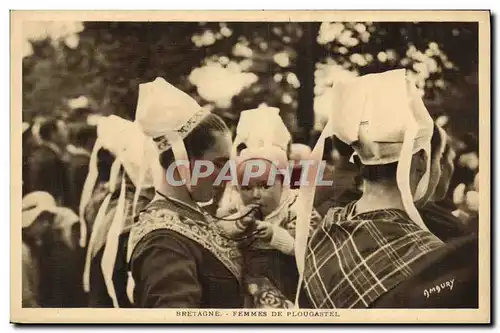 Cartes postales Plougastel Daoulas Bretagne Femmes Folklore