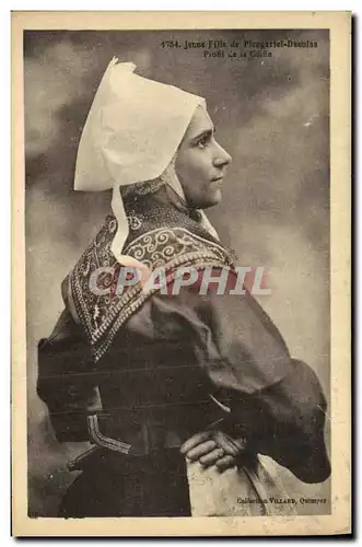 Cartes postales Plougastel Daoulas Bretagne Jeune fille Folklore