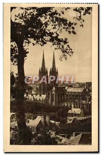 Cartes postales Roscoff La Cathedrale Vue du Frugy