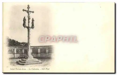 Cartes postales Saint Pol De Leon Le Calvaire