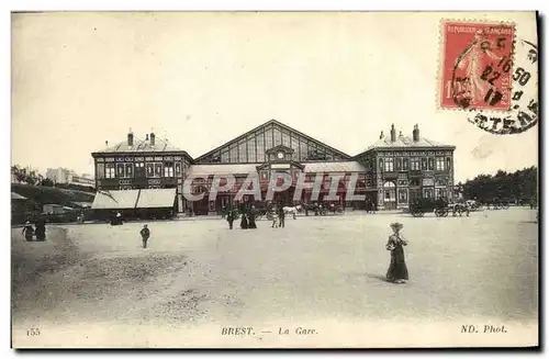 Cartes postales Brest La Gare