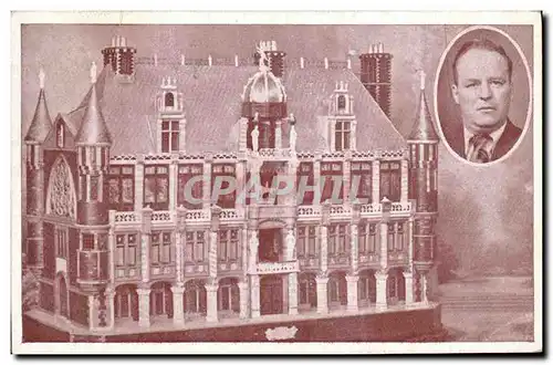Ansichtskarte AK Le Chateau des Reves execute par un Sourd Muet de Brest