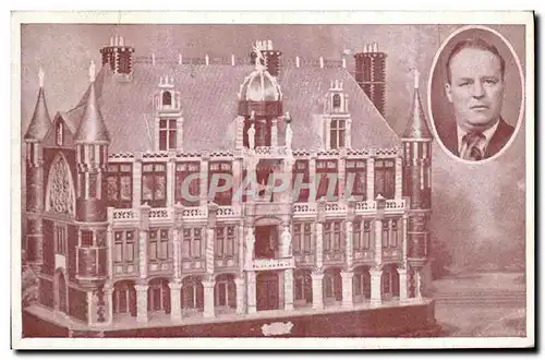 Cartes postales Le Chateau des Reves execute par un Sourd Muet de Brest