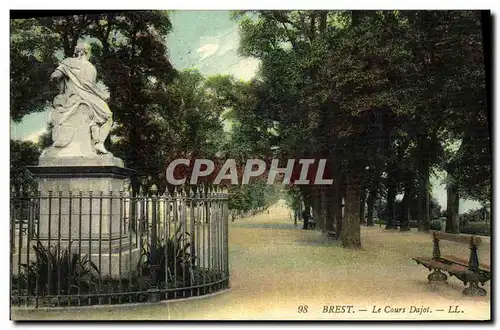 Cartes postales Brest Cours Dajot