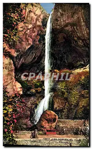 Cartes postales Les Gorges Du Loup La Cascade