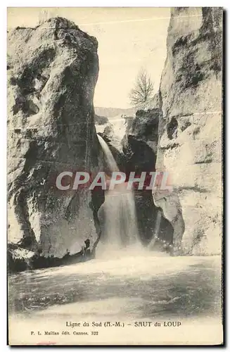 Cartes postales Gorges Du Loup Saut du Loup