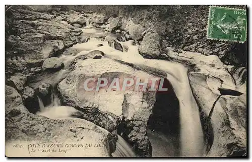 Ansichtskarte AK Les Gorges du Loup Cote D Azur Le saut du loup