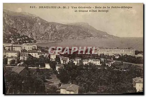 Ansichtskarte AK Beaulieu Sur Mer Vue Generale Baie de la Petite Afrique et grand hotel Bristol