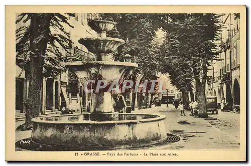 Cartes postales Grasse Pays des Parfums La place aux aires