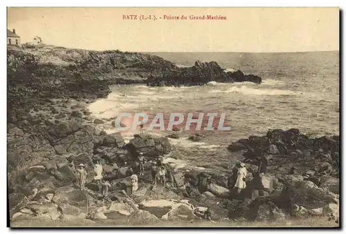 Cartes postales Batz Pointe du Grand Mahtieu