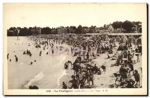 Cartes postales Le Pouliguen La plage