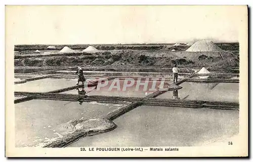 Cartes postales Le Pouliguen Marals Salants