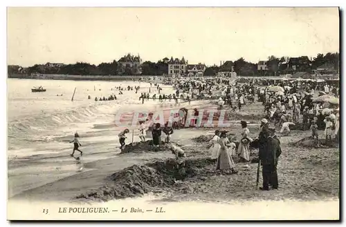 Ansichtskarte AK Le Pouliguen La Bain