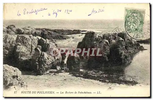 Cartes postales Le Pouliguen Les Rochers de Painchateau