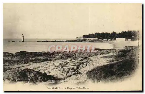 Ansichtskarte AK St Nazaire La Plage de Villes Martin