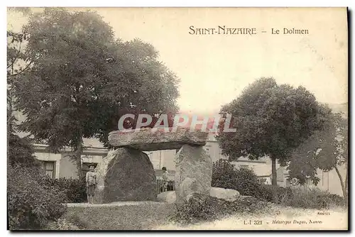 Cartes postales St Nazaire Le Dolmen Enfants