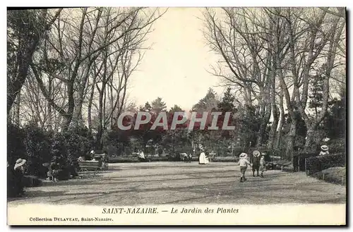 Ansichtskarte AK St Nazaire Le jardin des plantes