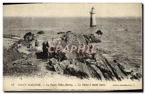 Ansichtskarte AK St Nazaire LA Pointe Villez martin