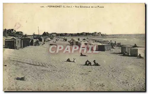 Cartes postales Pornichet Vue Generale de la plage