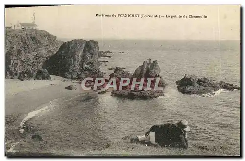 Ansichtskarte AK Environs de Pornichet La pointe de Chemoulin