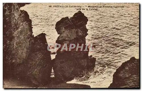 Cartes postales Prefailles Monsleur et madame Prefailles pris de la falaise