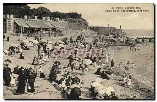 Cartes postales Pornic Plage de La Noevellard Vers l Est